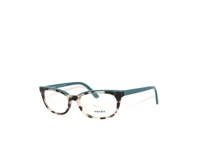 Prada 13VV 13 10 475-1O1 51 Spotted Brown Opal Green Eyeglasses