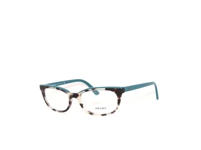 Prada 13VV 13 10 475-1O1 51 Spotted Brown Opal Green Eyeglasses 2