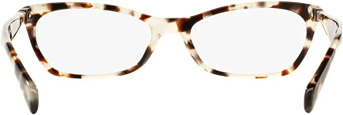 Prada PR15PV Eyeglass Frames UAO1O1- Spotted Opal Brown- 53-16-135 2