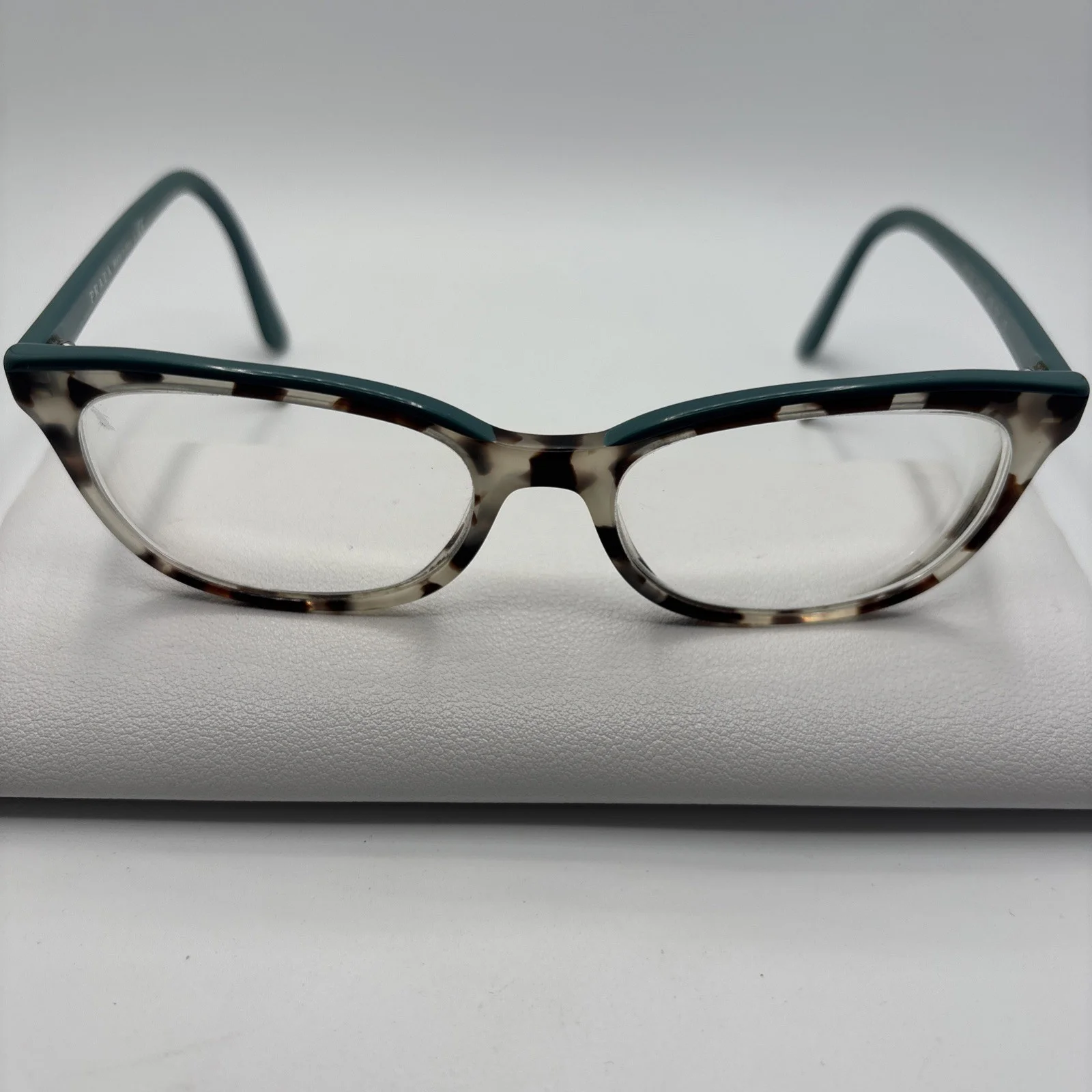 Prada PR15PV Eyeglass Frames UAO1O1- Spotted Opal Brown- 53-16-135 4